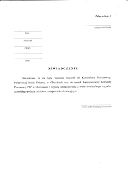załącznik nr 5