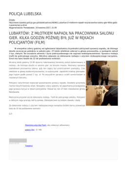 Generuj PDF - Policja Lubelska