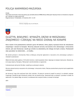 Generuj PDF - Policja Warmińsko
