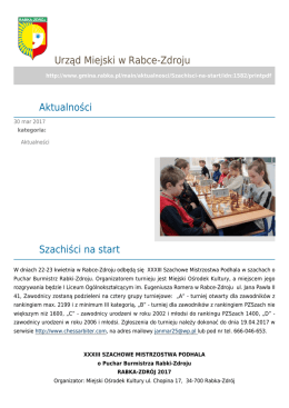 zapisz pdf - Rabka-Zdr&oacute;j Miasto na cztery pory roku