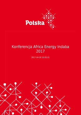 Konferencja Africa Energy Indaba 2017