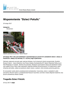 Pamięć o "Dzieciach Potulic"