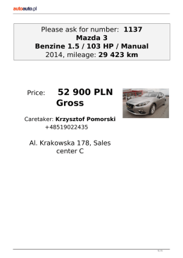 Print offer - Autoauto.pl