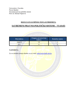 savremeni pravno-politički sistemi – vs (0-65)