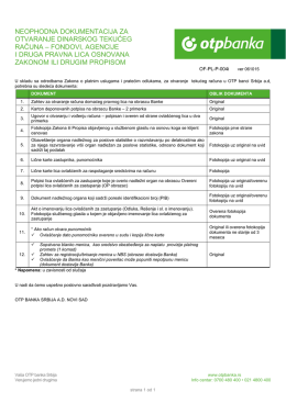 fondovi, agencije i druga pravna lica osnovana