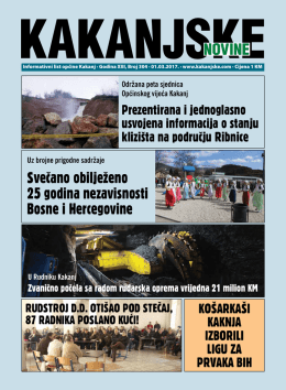 Svečano obilježeno 25 godina nezavisnosti Bosne i