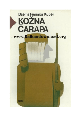 Džejms Fenimor Kuper – Kožna čarapa