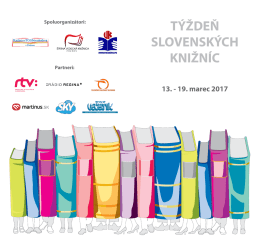 Pozv&aacute;nka na sl&aacute;vnostn&eacute; otvorenie TSK 2017