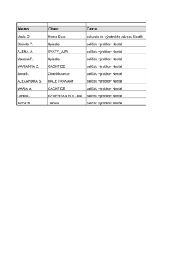 V&yacute;hercovia s&uacute;ťaže