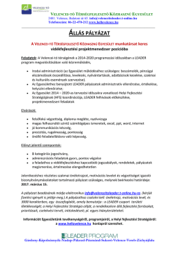 &aacute;ll&aacute;s p&aacute;ly&aacute;zat - hellovelence.hu