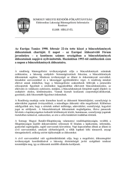 Az Európa Tanács 1990. február 22