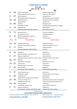 "A" "B" Sz. 15. V&Iacute;ZMŰVEK &Eacute;TTEREM &Eacute;TLAP
