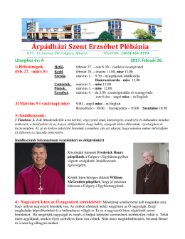 Parish Bulletin