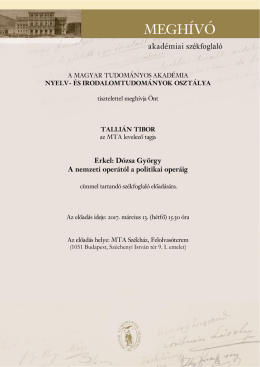 megh&iacute;v&oacute; - MTA BTK ZTI