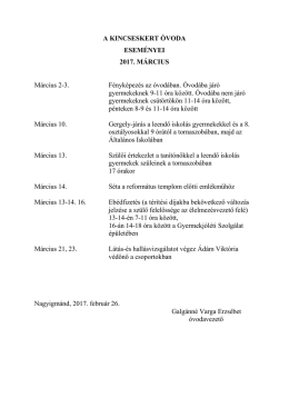 A KINCSESKERT &Oacute;VODA