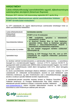 Lakás-előtakarékossági szerződéskötés egyedi