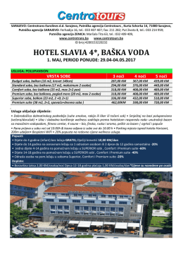hotel slavia 4*, ba&scaron;ka voda