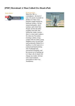 A Man Called Ove Read ePub