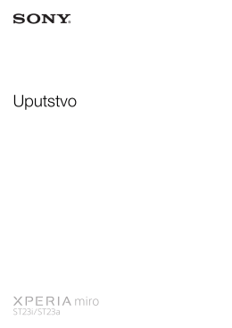 Upoznavanje va&scaron;eg telefona.....................................................12