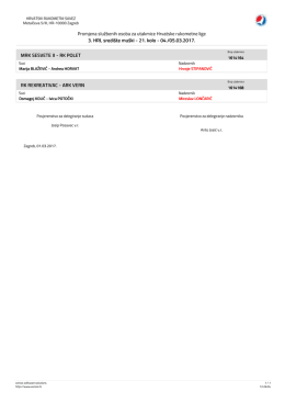 Pregled/ispis izvje\232taja - C:\\Program Files\\UHRS - UHRS-a