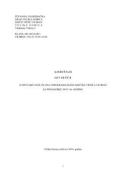 god. izvje&scaron;će rada ustanove za pedago&scaron;ku 2015.