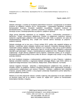 Dopis za sudionike