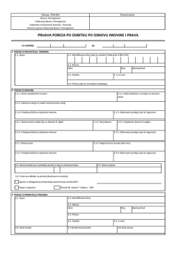 HR - Porezna uprava Federacije BiH