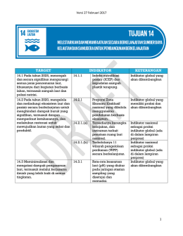 target indikator keterangan - Sekretariat SDGs di Indonesia