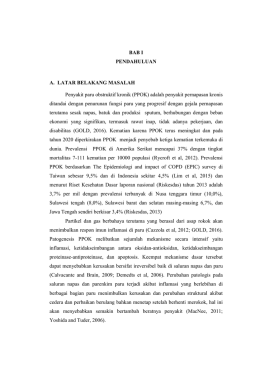BAB I PENDAHULUAN A. LATAR BELAKANG MASALAH Penyakit