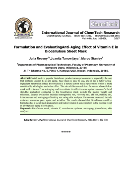 Abstract - International Journal of ChemTech Research