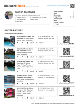 Cetak - UrbanIndo