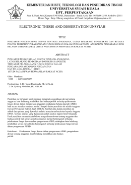 abstrak - (ETD) Unsyiah