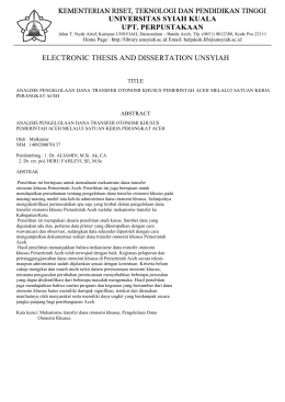 abstrak - (ETD) Unsyiah