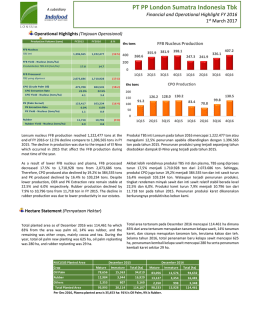 PT PP London Sumatra Indonesia Tbk