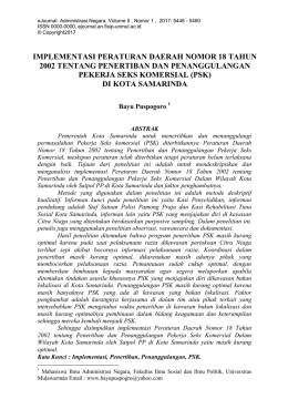 JURNAL (02-27-17-04-08-56) - eJournal Ilmu Administrasi Negara