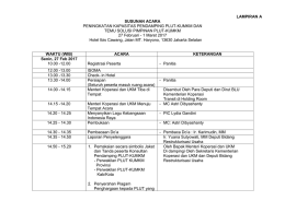 RUNDOWN ACARA-ibis