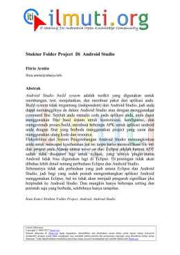Stuktur Folder Project Di Android Studio