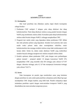 BAB V KESIMPULAN DAN SARAN 5.1. Kesimpulan Dari hasil