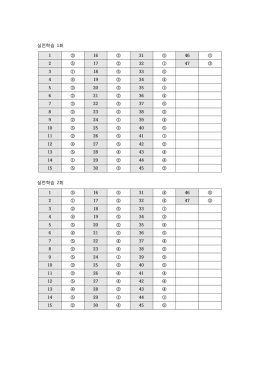 실전학습 1회