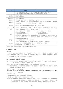 10. 특별학점제 운영 가. 목적 나. 교양교육과정 특별학점