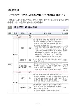 2017년 상반기 신규채용계획(안)_20170223(최종).hwp