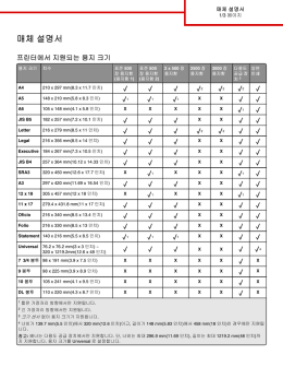 매체 설명서 - Lexmark Support