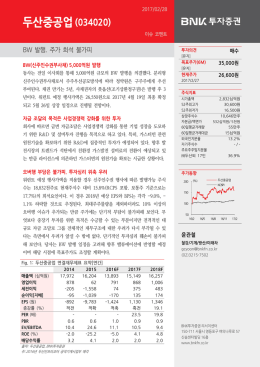 두산중공업(034020)