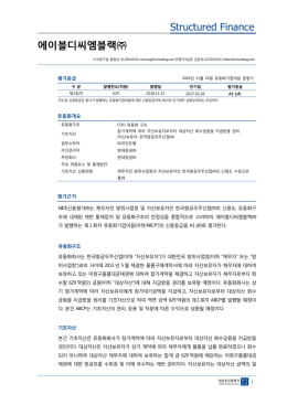 에이블디씨엠블랙 - NICE신용평가