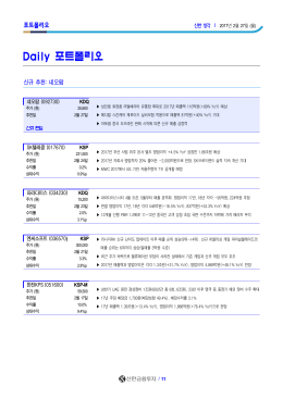 Daily 포트폴리오