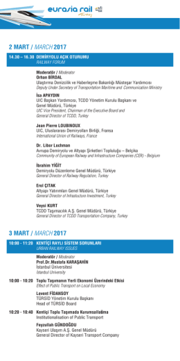 2 mart / march 2017 3 mart / march 2017