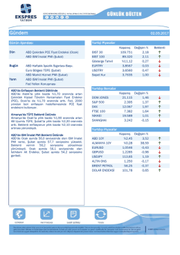 Gündem - Ekspres Forex