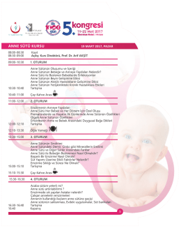 ANNE S&Uuml;T&Uuml; KURSU