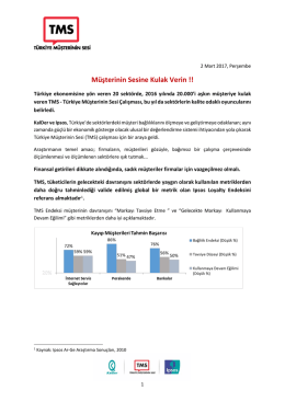 Müşterinin Sesine Kulak Verin