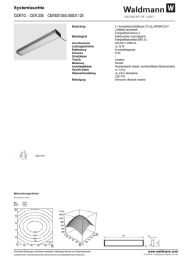 Systemleuchte CERTO - CER 236 CER001000